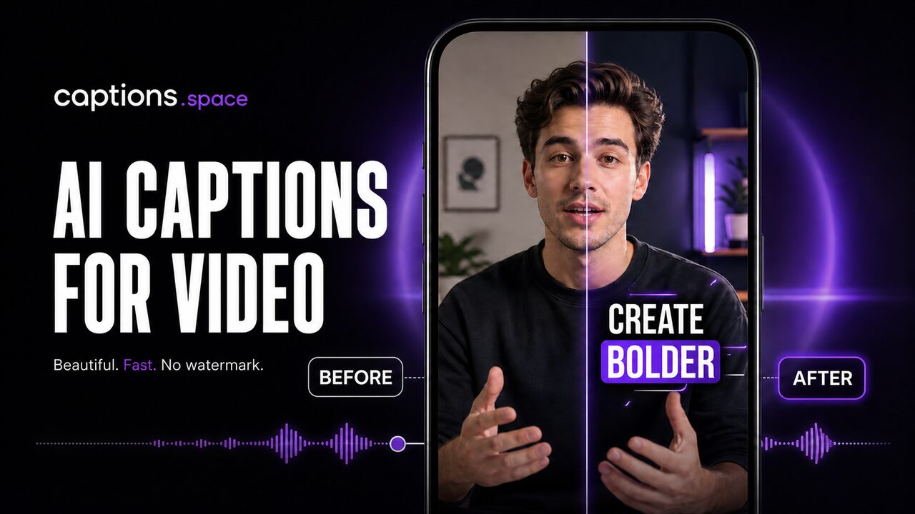 Captions Space product cover